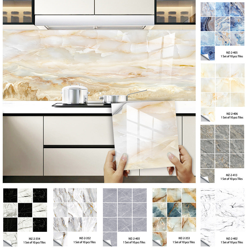 Tile Sticker Home Floor Refurbishment Decor Self-adhesive Wall Stickers